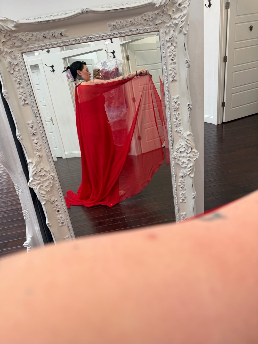 Sherri Hill red pageant